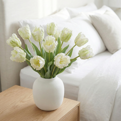 Dramatic Ruffled Tulips Stems