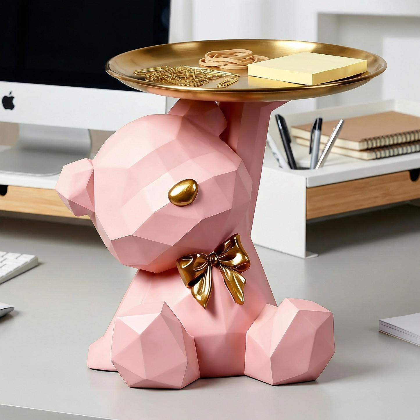Charming Bear-Shaped Storage Tray