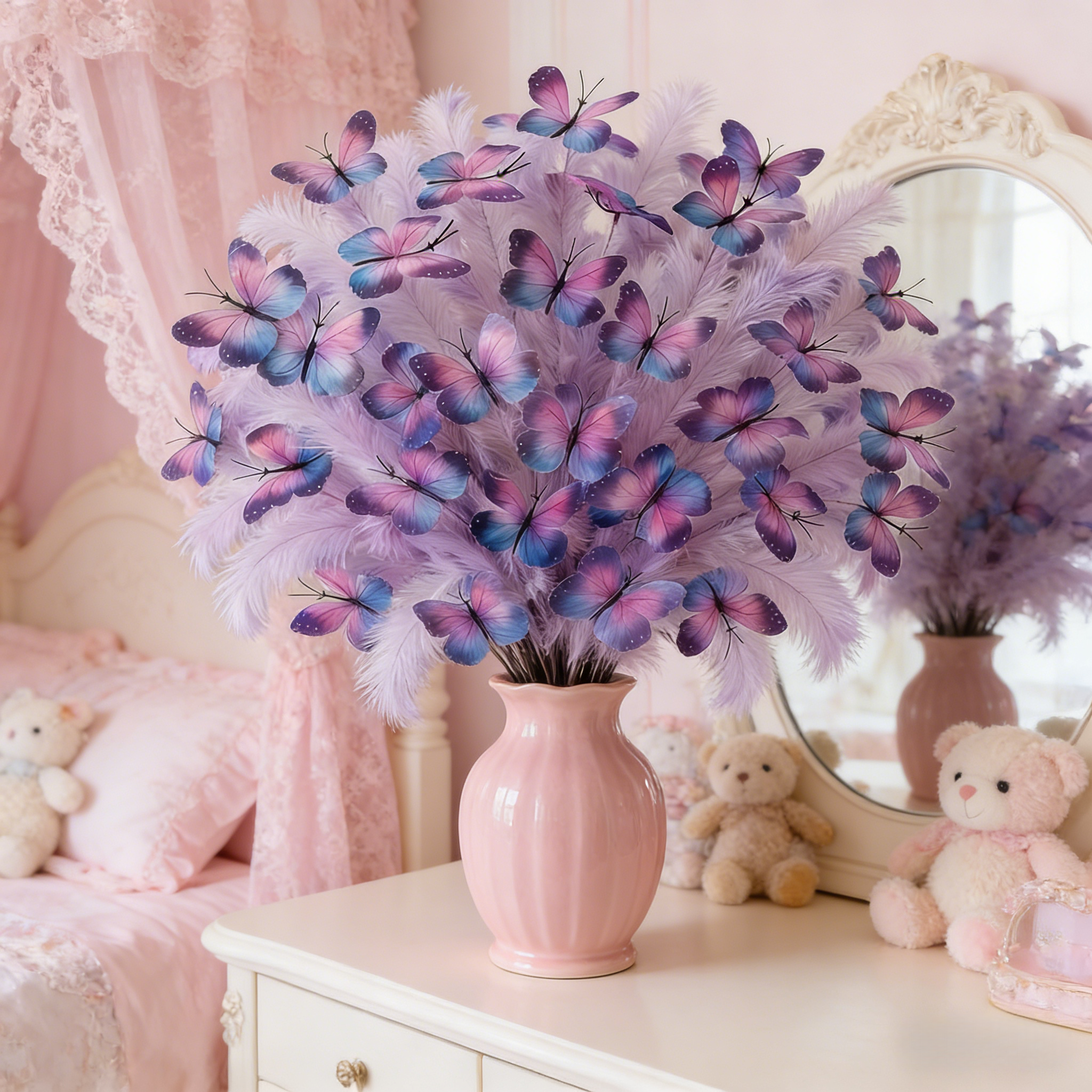 Butterfly Reed Artificial Flowers