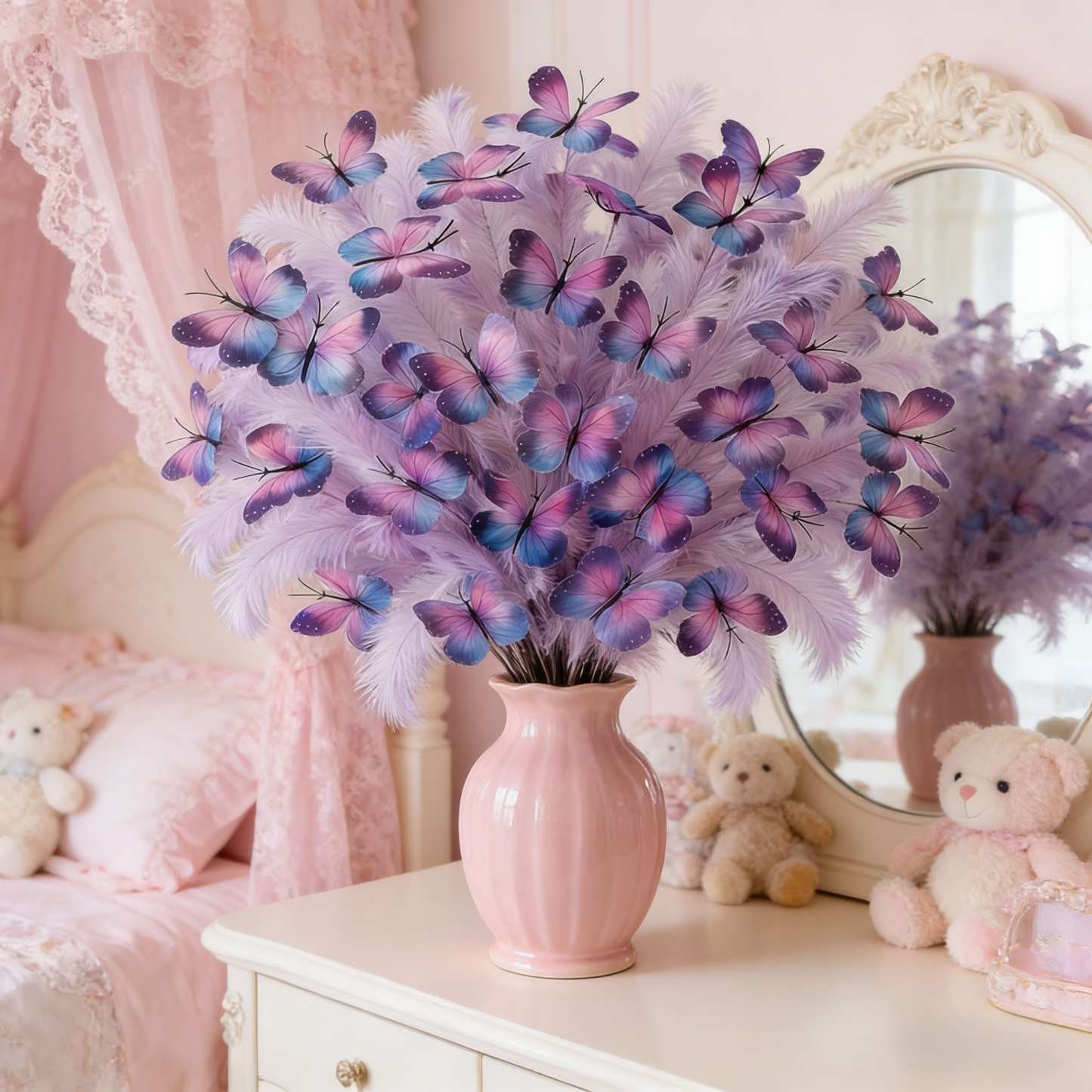 Butterfly Reed Artificial Flowers