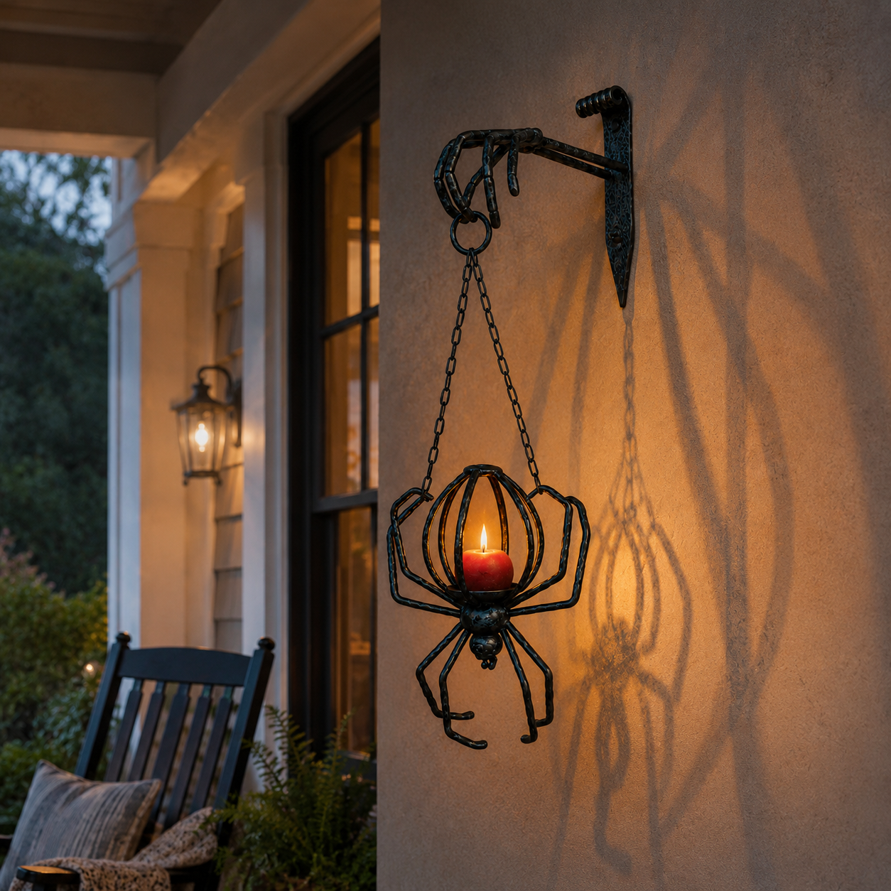 Gothic Spider Wall Sconce