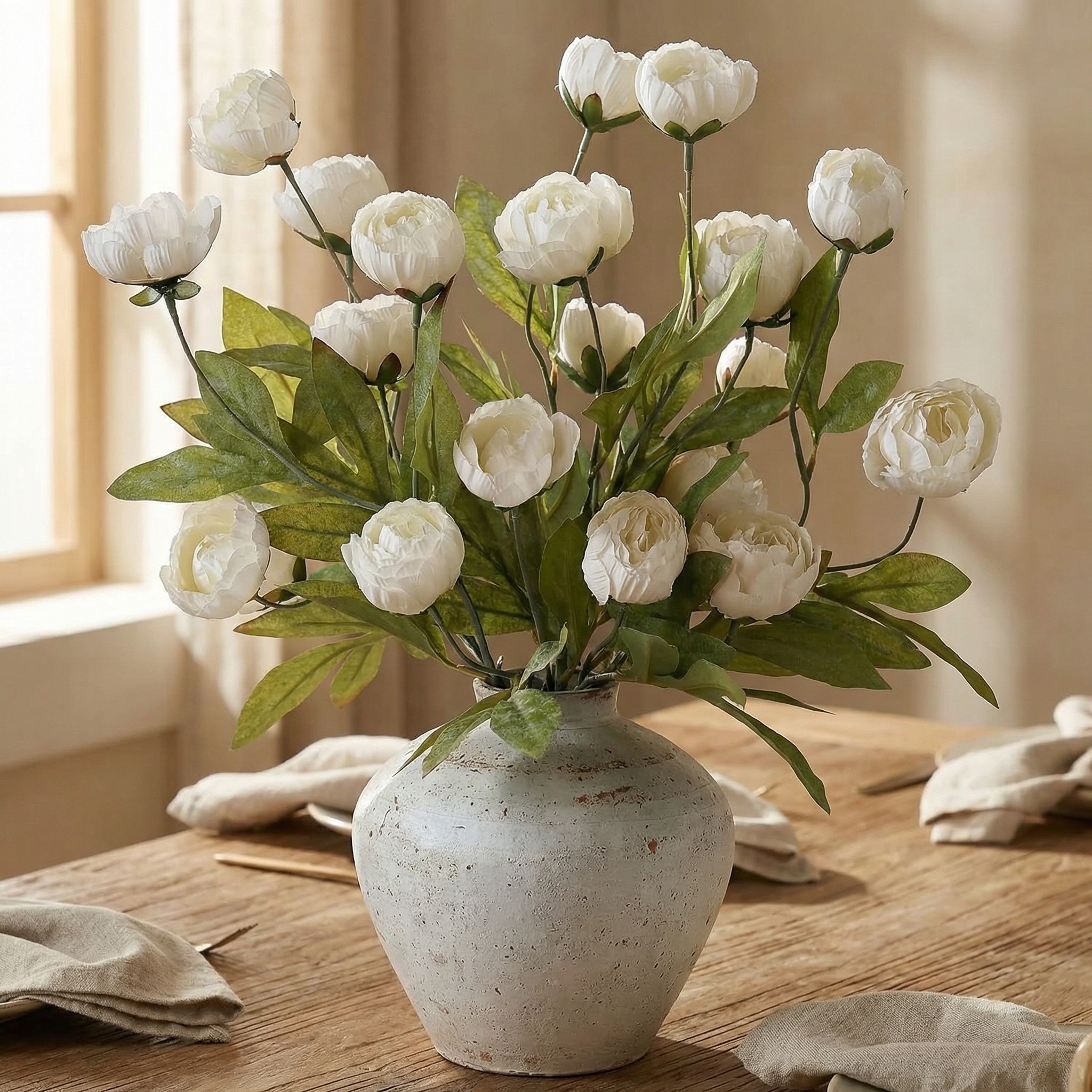 Silk Peony Stem