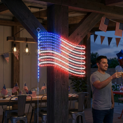 American Flag Weblight