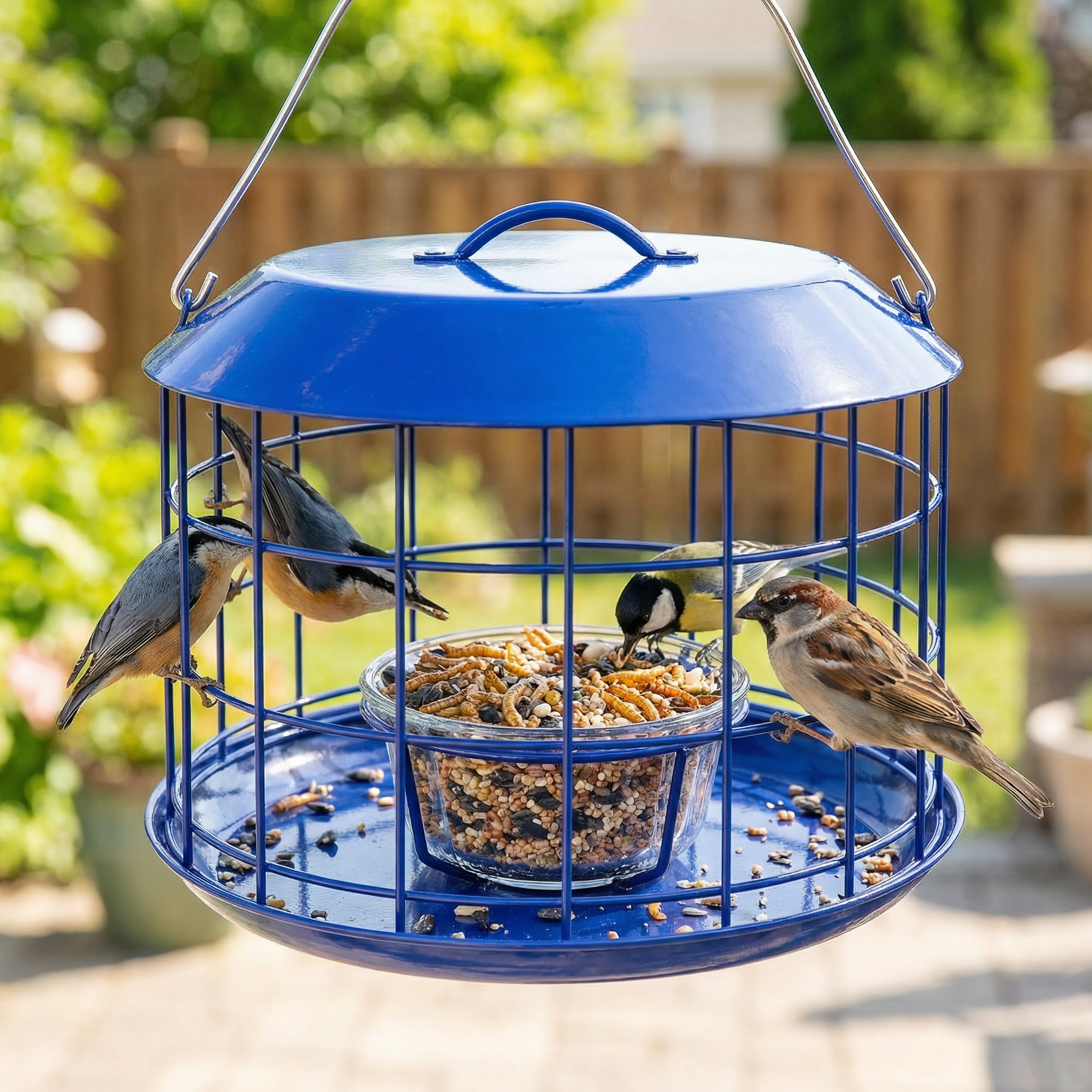 Bluebird Feeders for Outdoors Hanging
