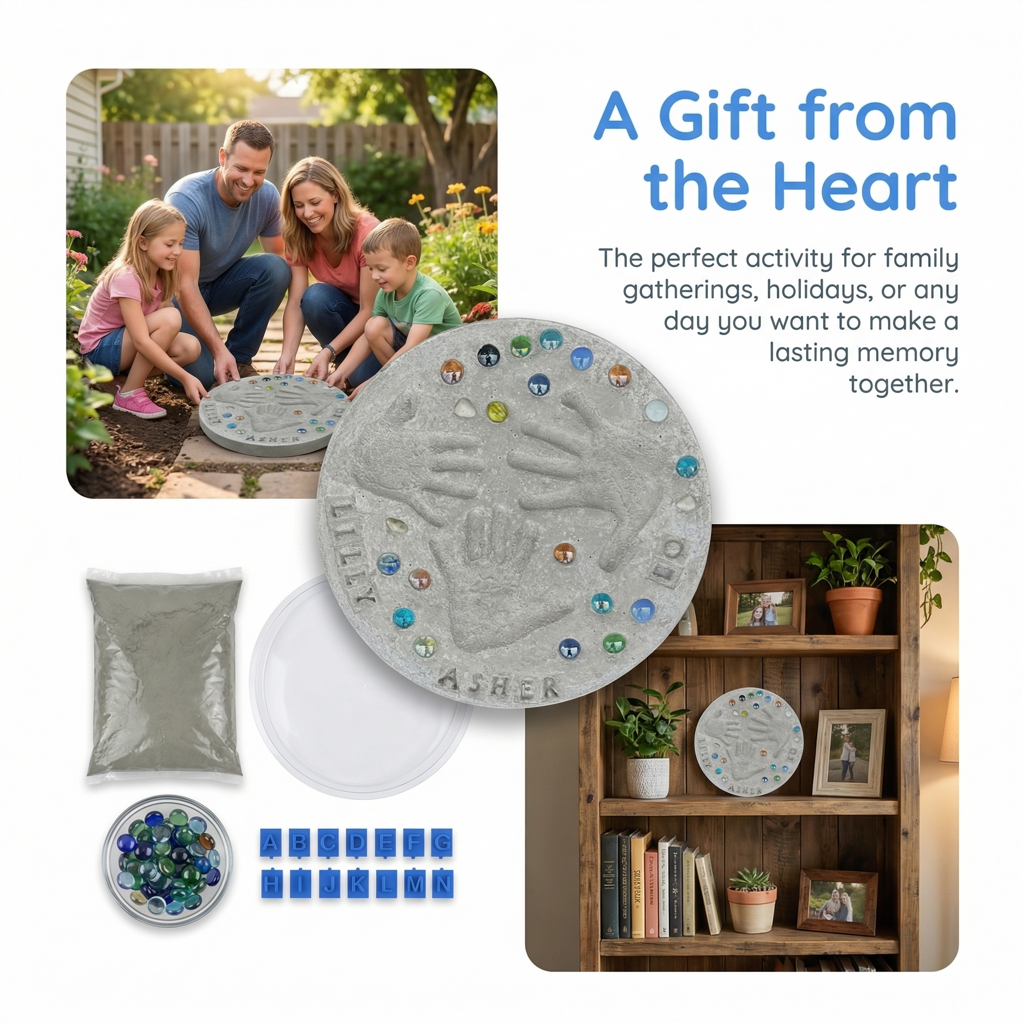 Large DIY Stepping Stone Kit