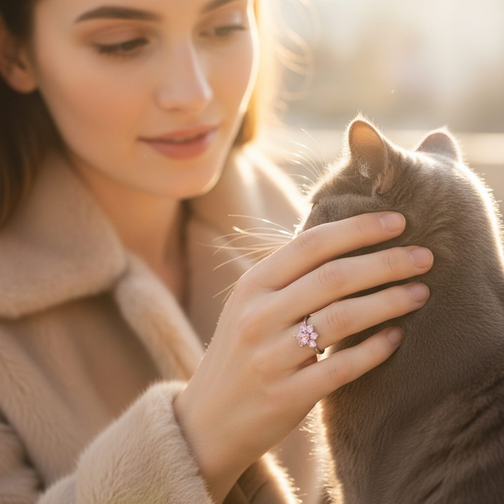 Cat Paw Ring