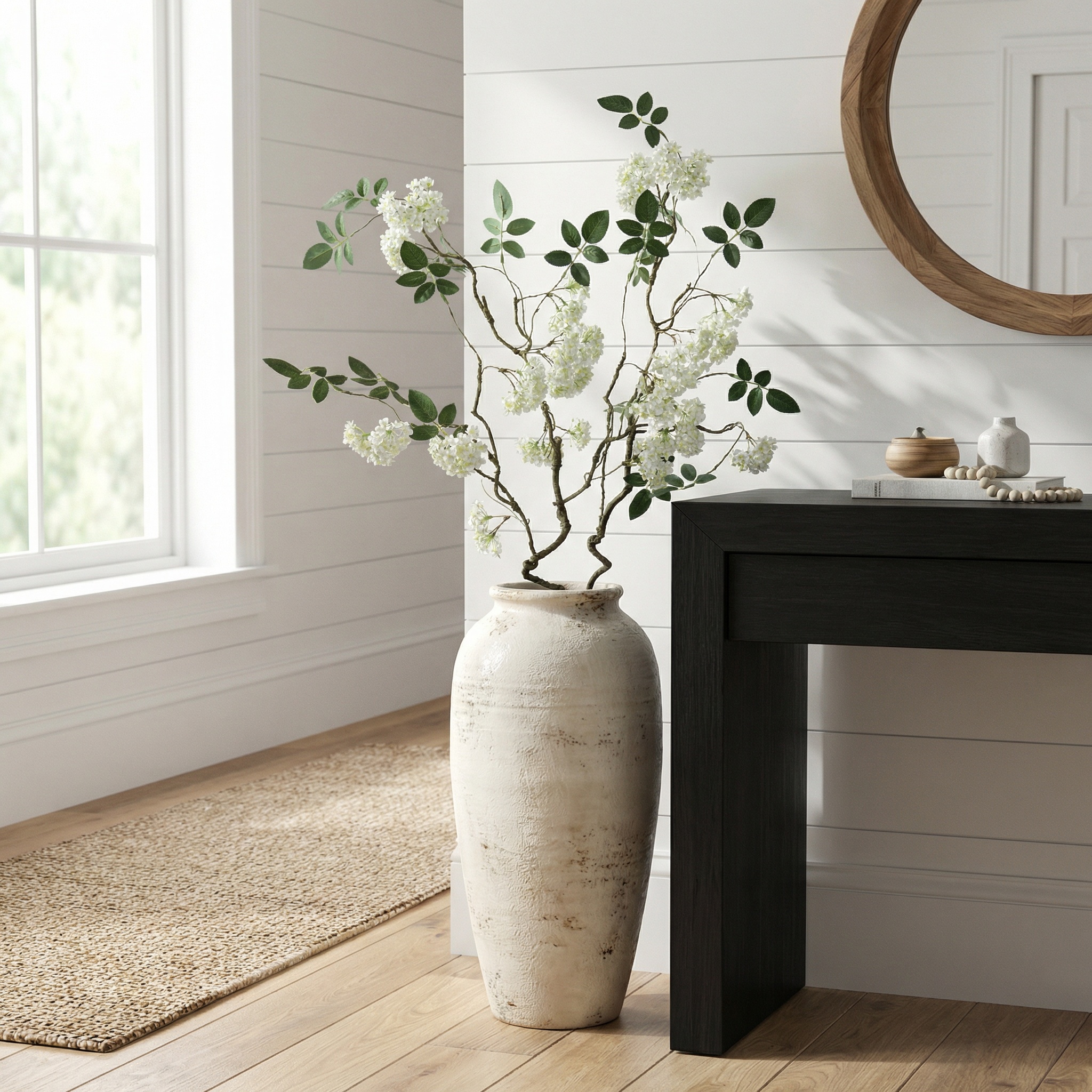 White Snowball Branch Stem