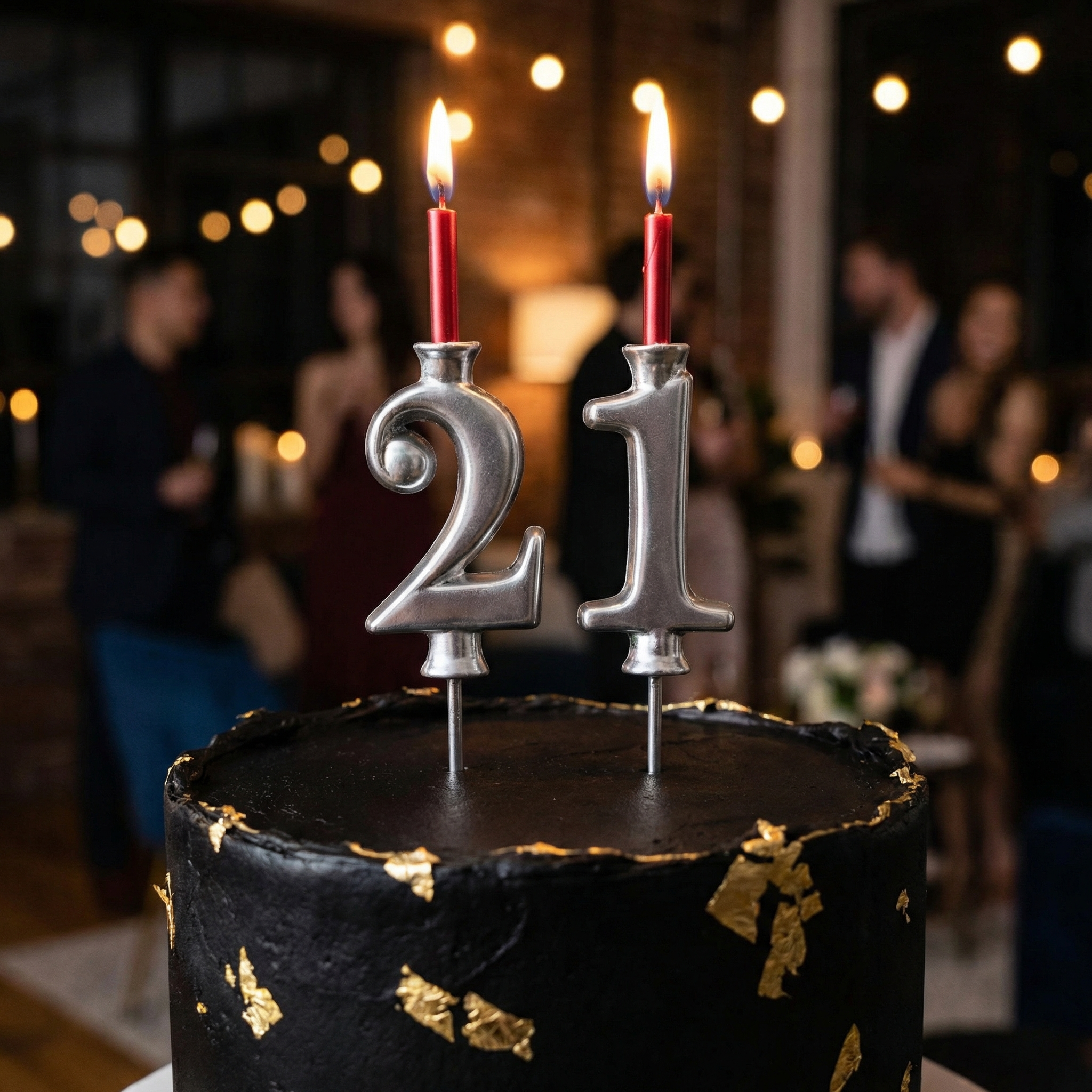 Reusable 0–9 Number Candle Holder Set