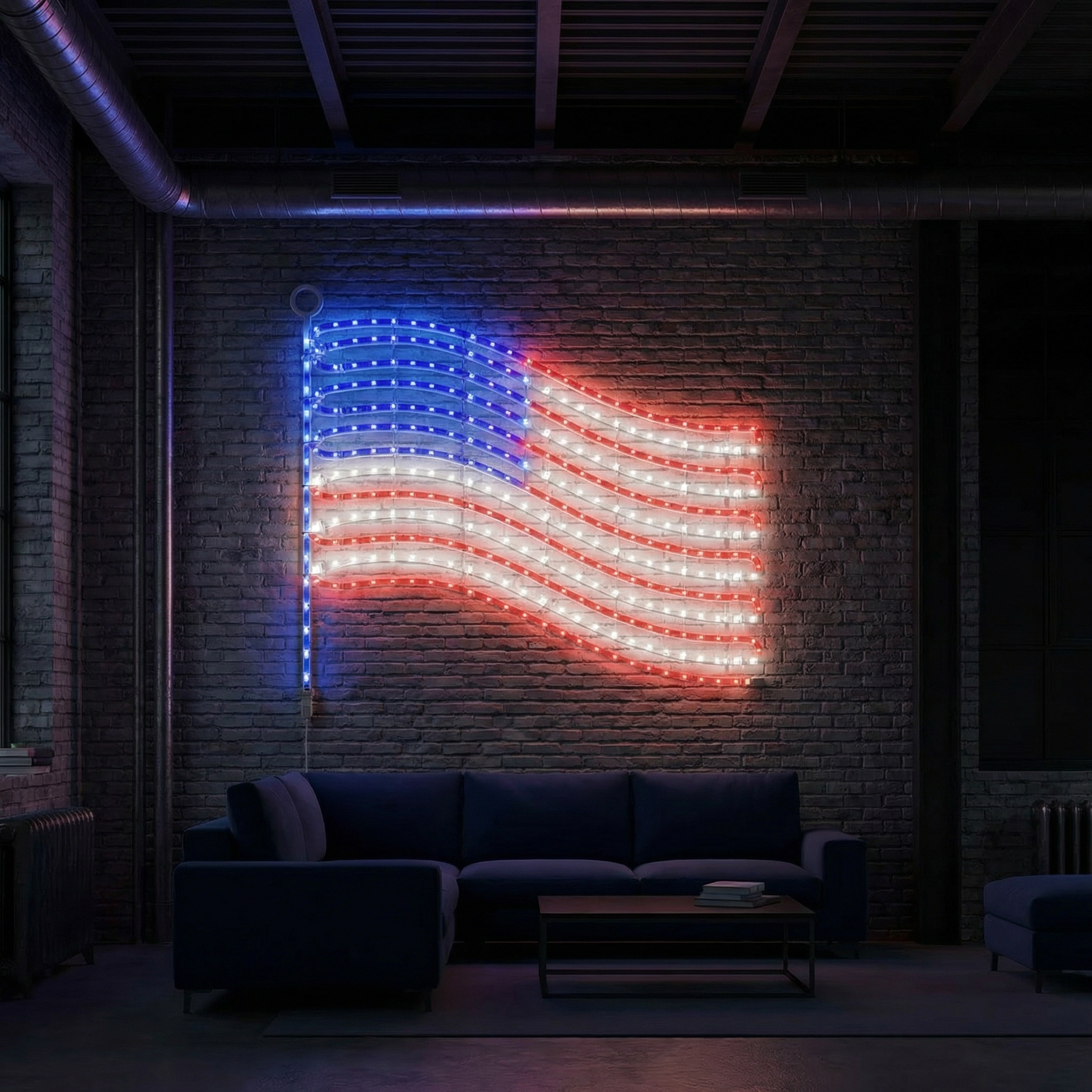 American Flag Weblight