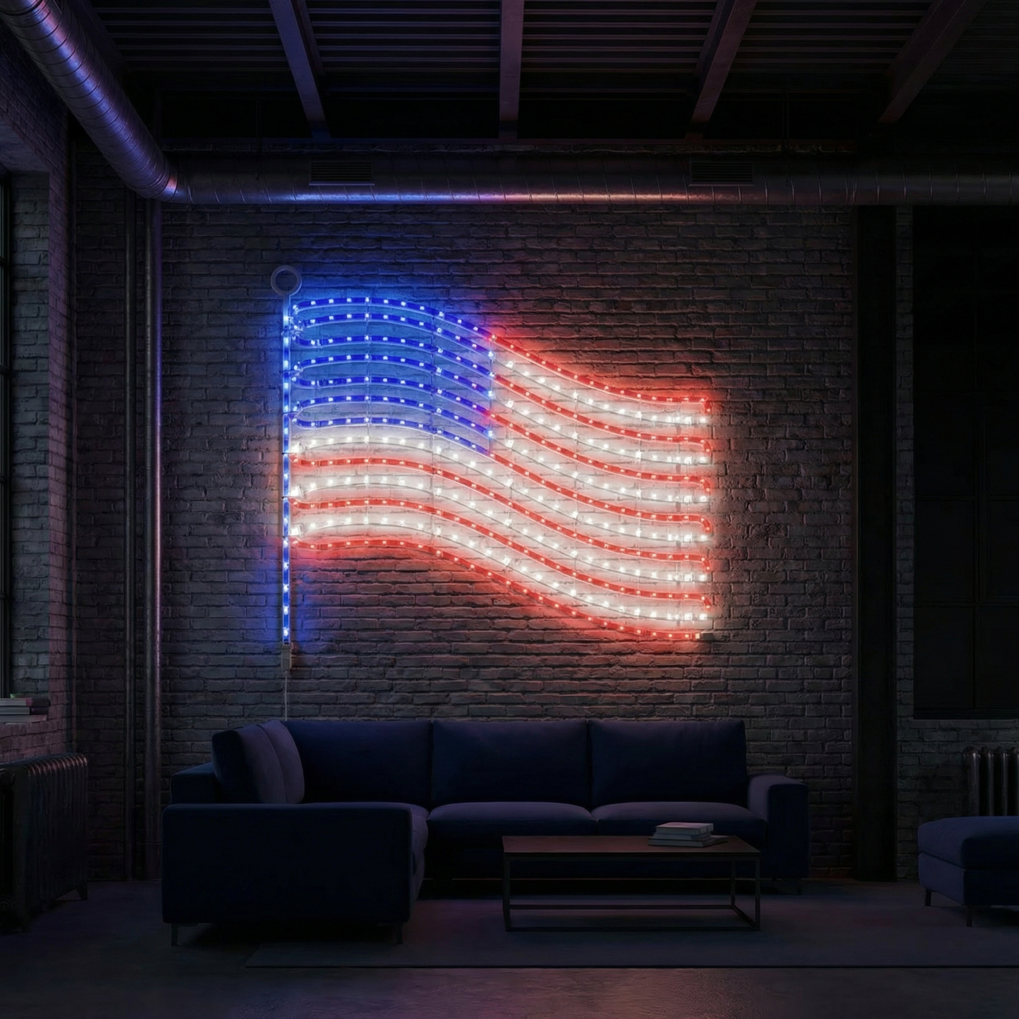 American Flag Weblight