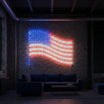 American Flag Weblight