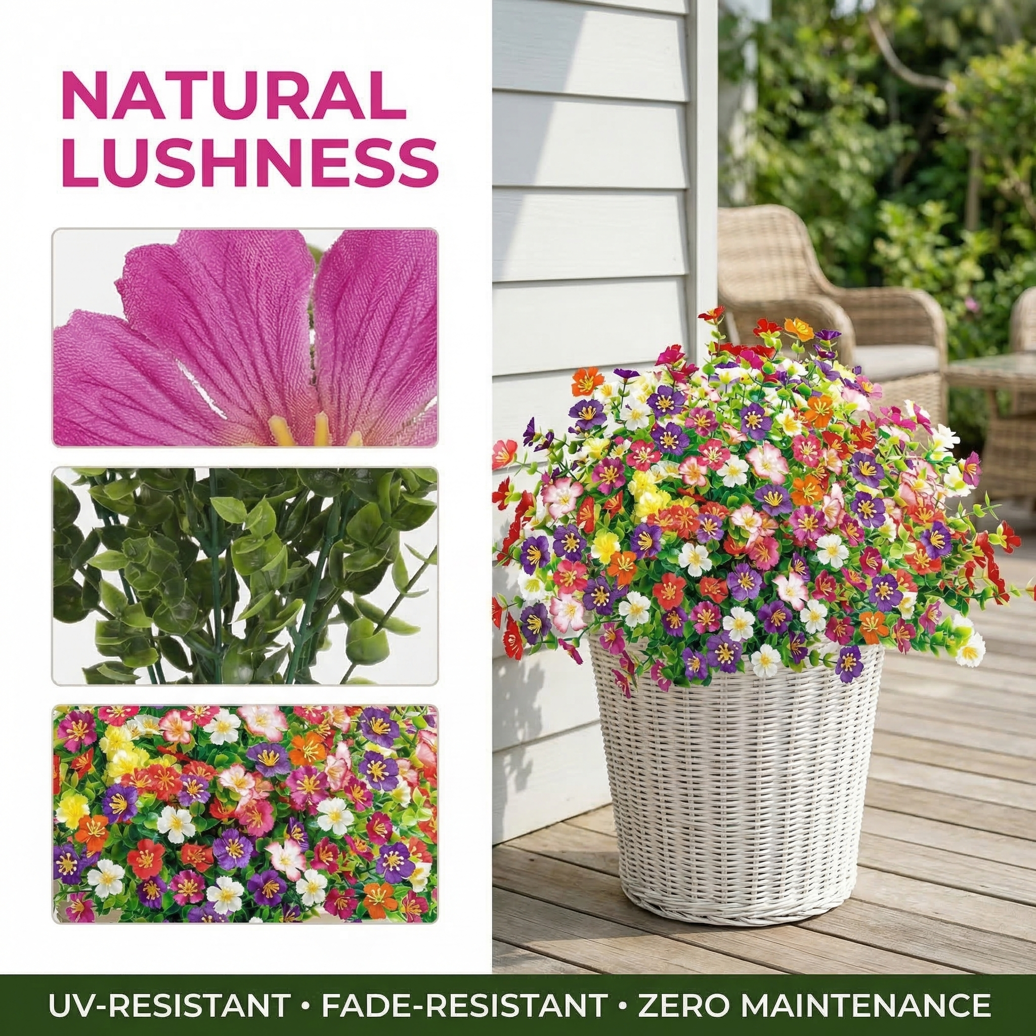 Silk Bulk Daisy Bouquet