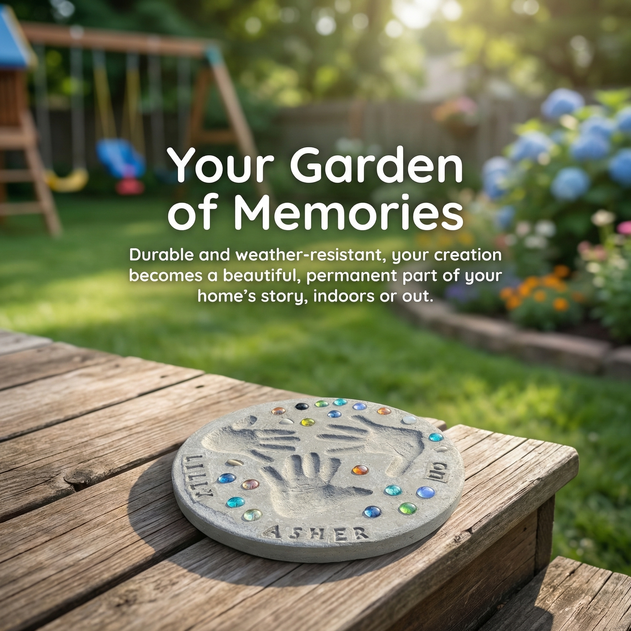 Large DIY Stepping Stone Kit