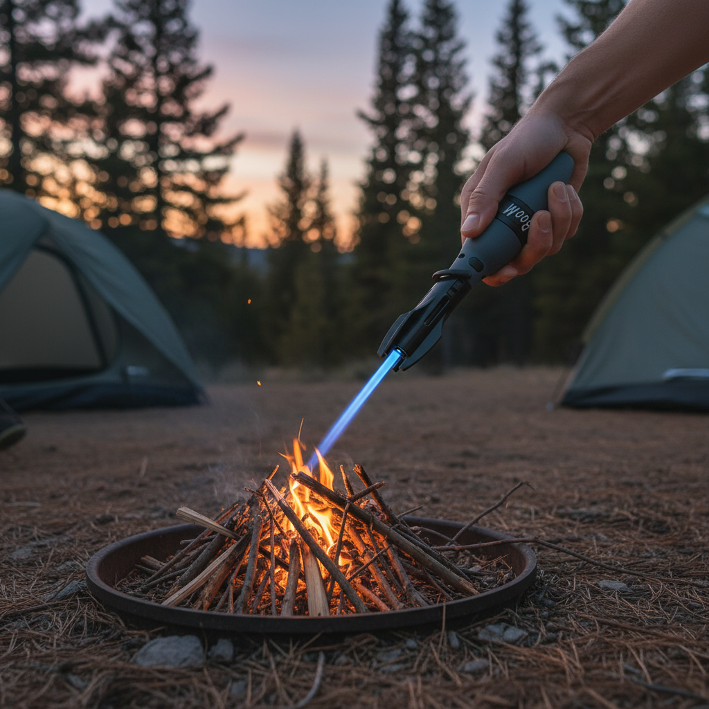 Hyper Ignite Windproof Tactical Torch Lighter