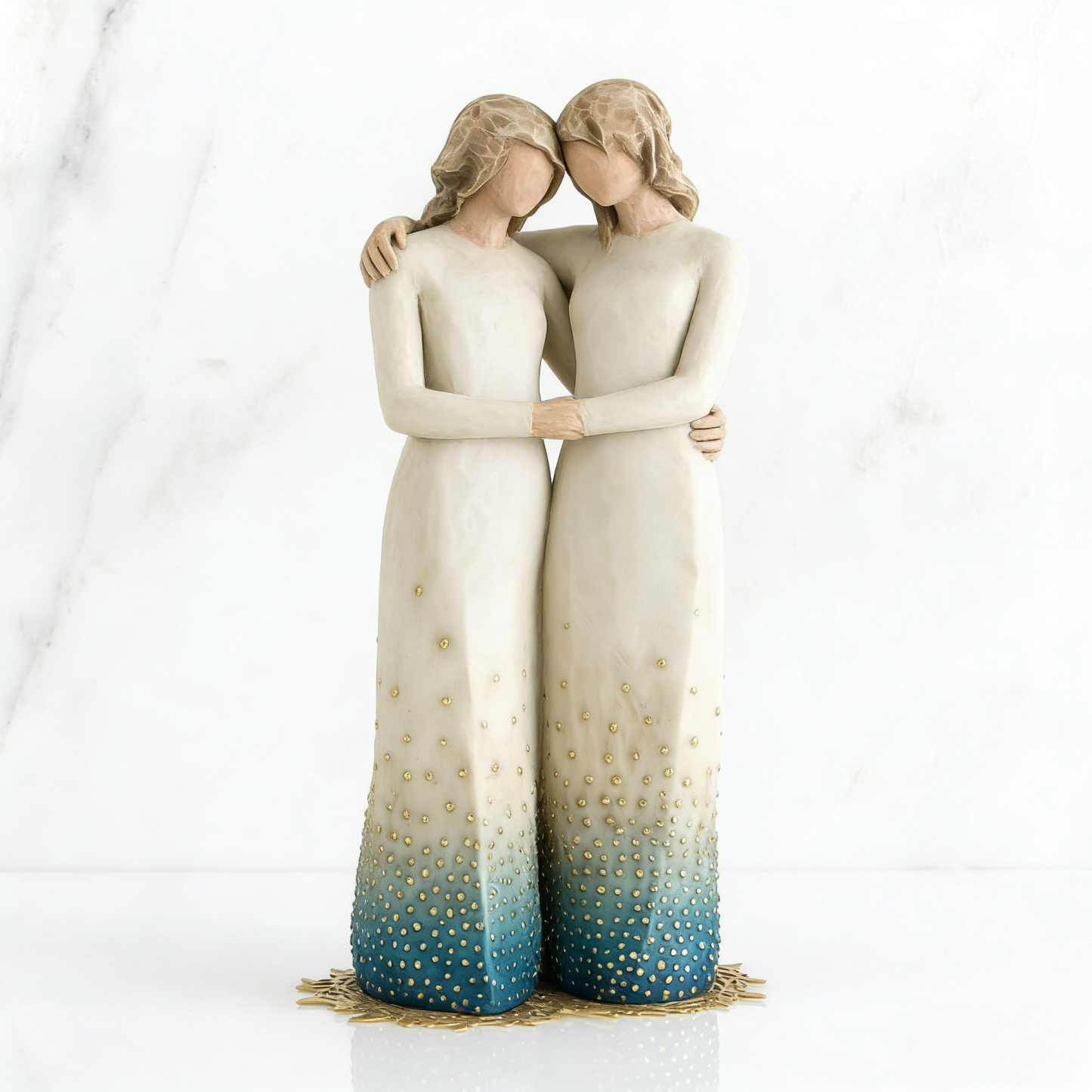 Sister Figurines Celebrates Supportive Friendships—Sculpted Hand-Painted Figure