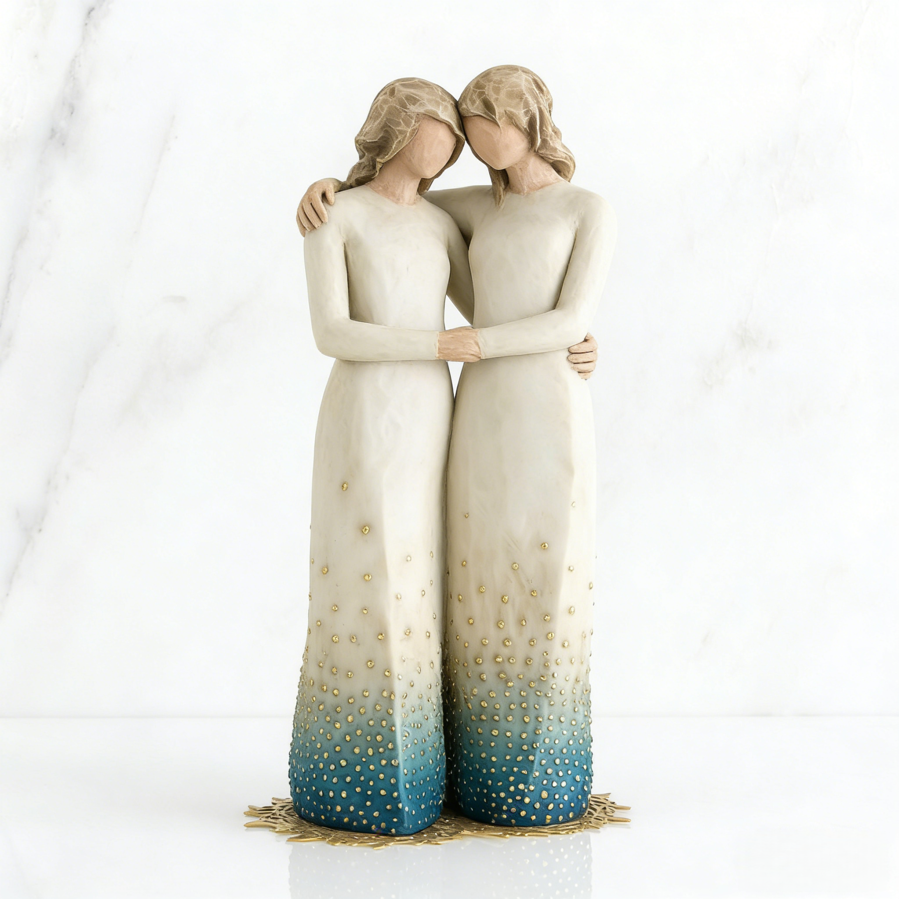 Sister Figurines Celebrates Supportive Friendships—Sculpted Hand-Painted Figure