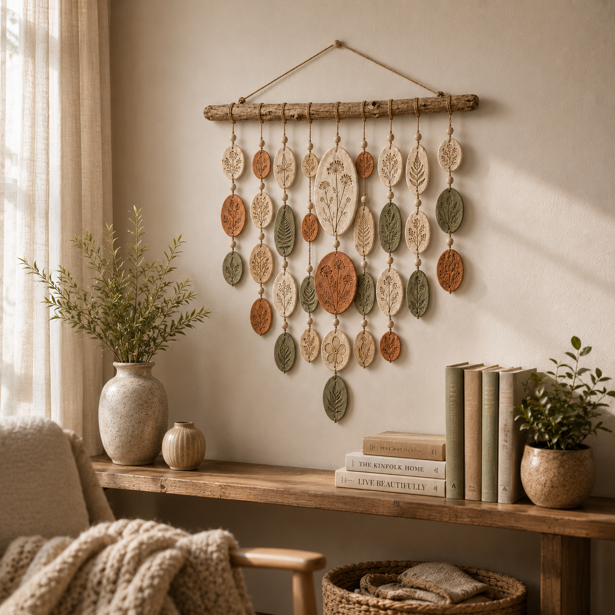 Earth & Bloom Botanical Wall Hanging