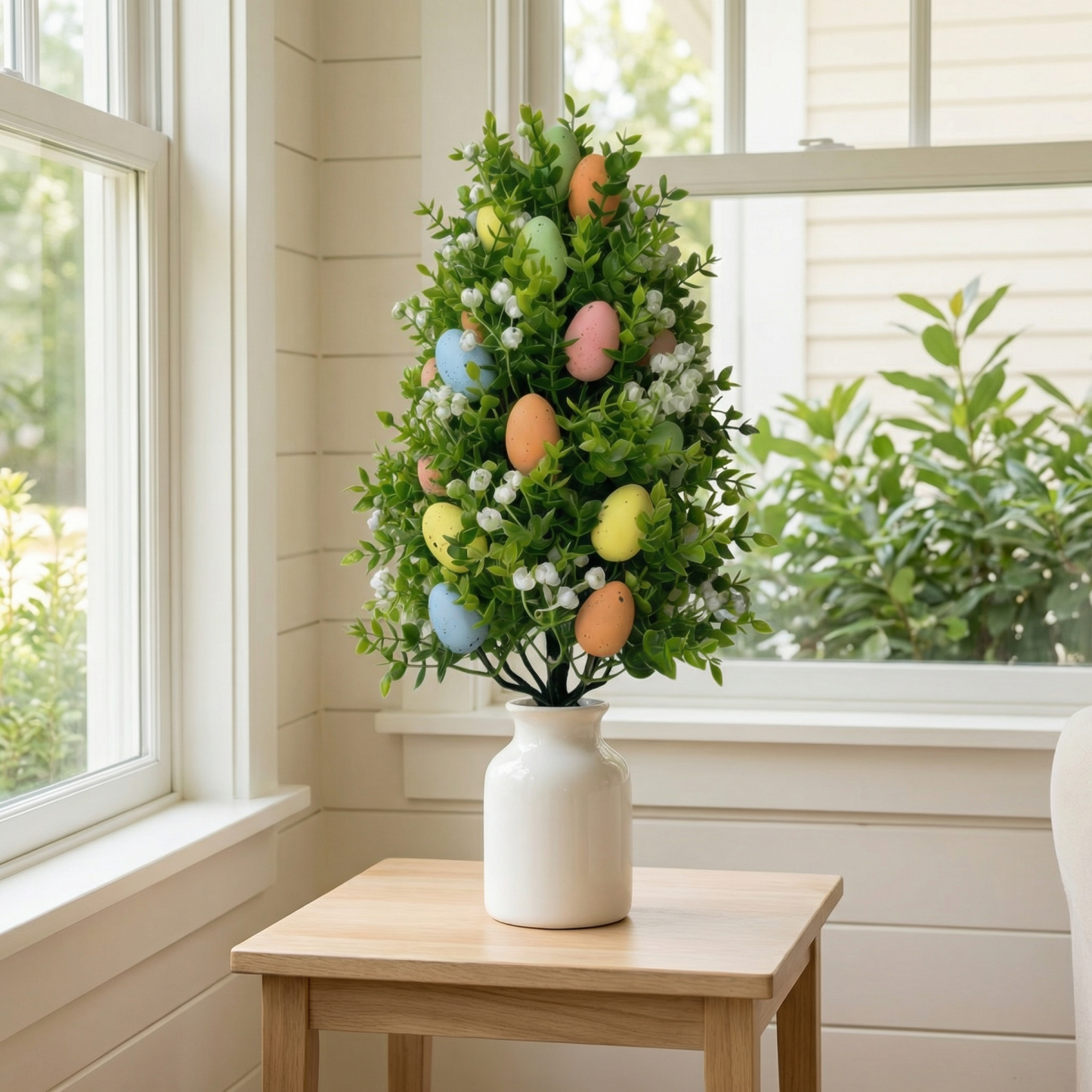 Multi-Colored Easter Egg Garden Stake