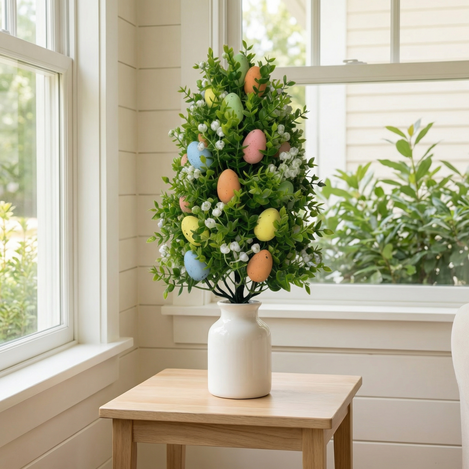 Multi-Colored Easter Egg Garden Stake