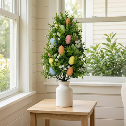 Multi-Colored Easter Egg Garden Stake