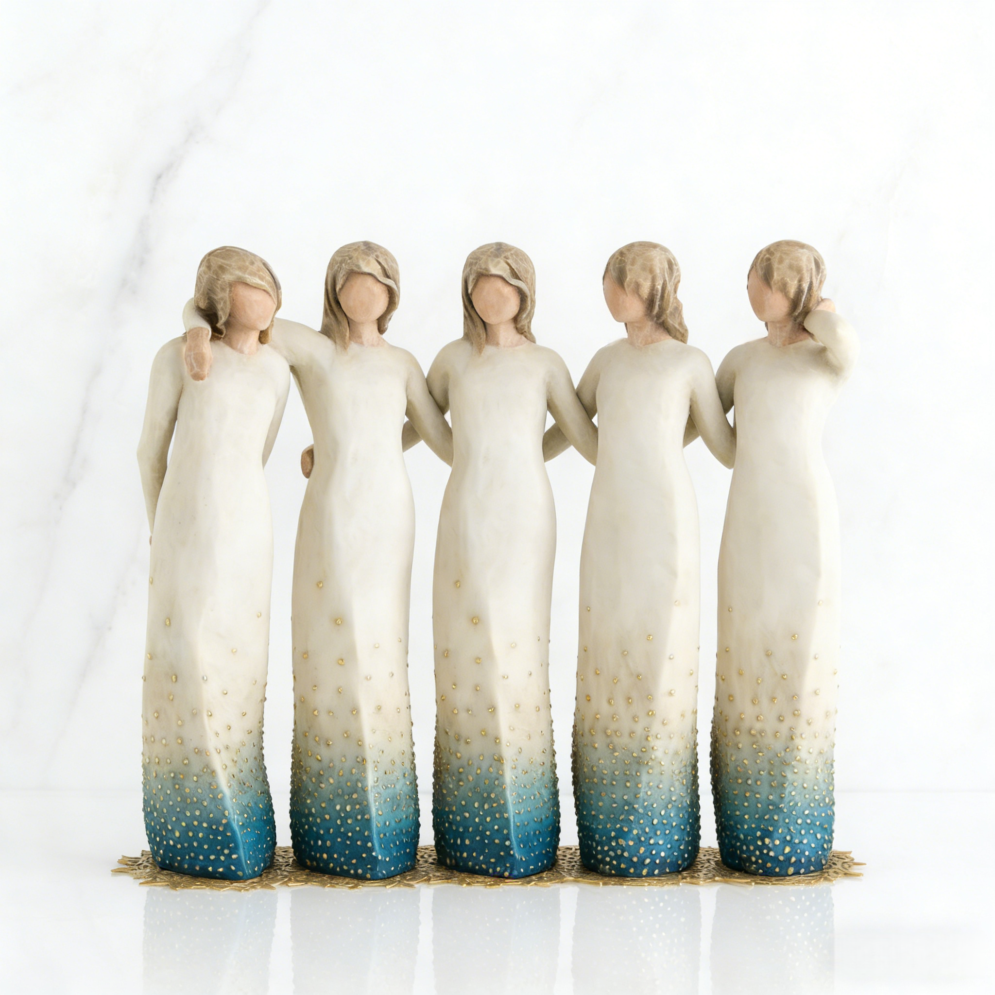Sister Figurines Celebrates Supportive Friendships—Sculpted Hand-Painted Figure
