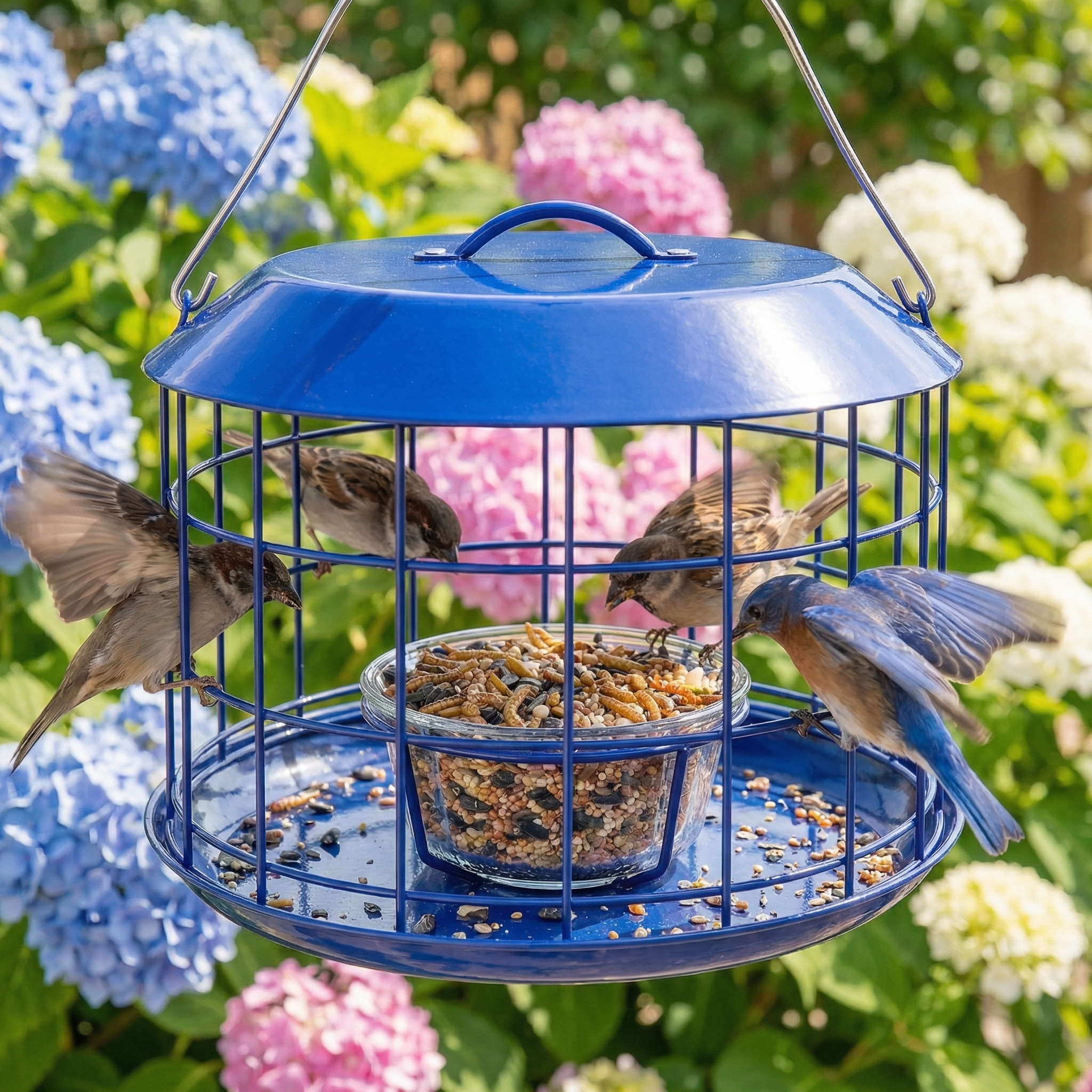 Bluebird Feeders for Outdoors Hanging