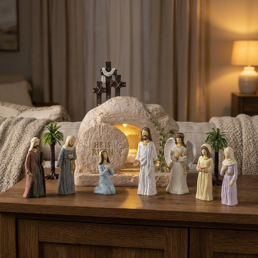 LED Resurrection Scene Set