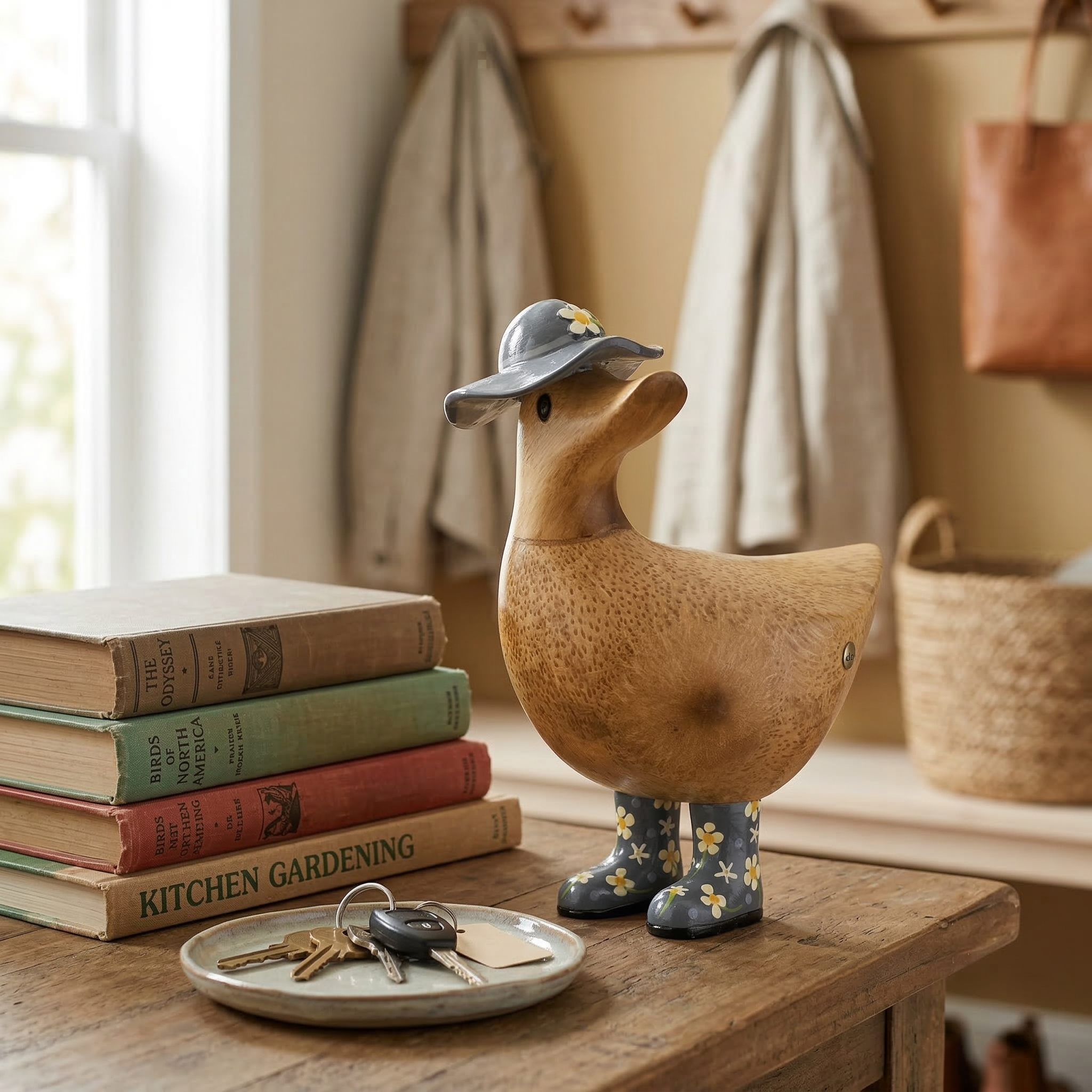 Floral Hat & Boots Ducky's