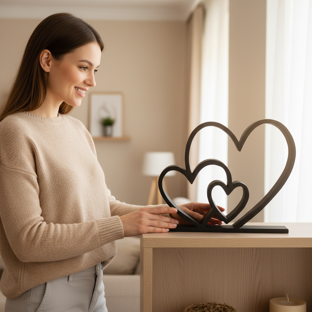 Heart-to-Heart Statue