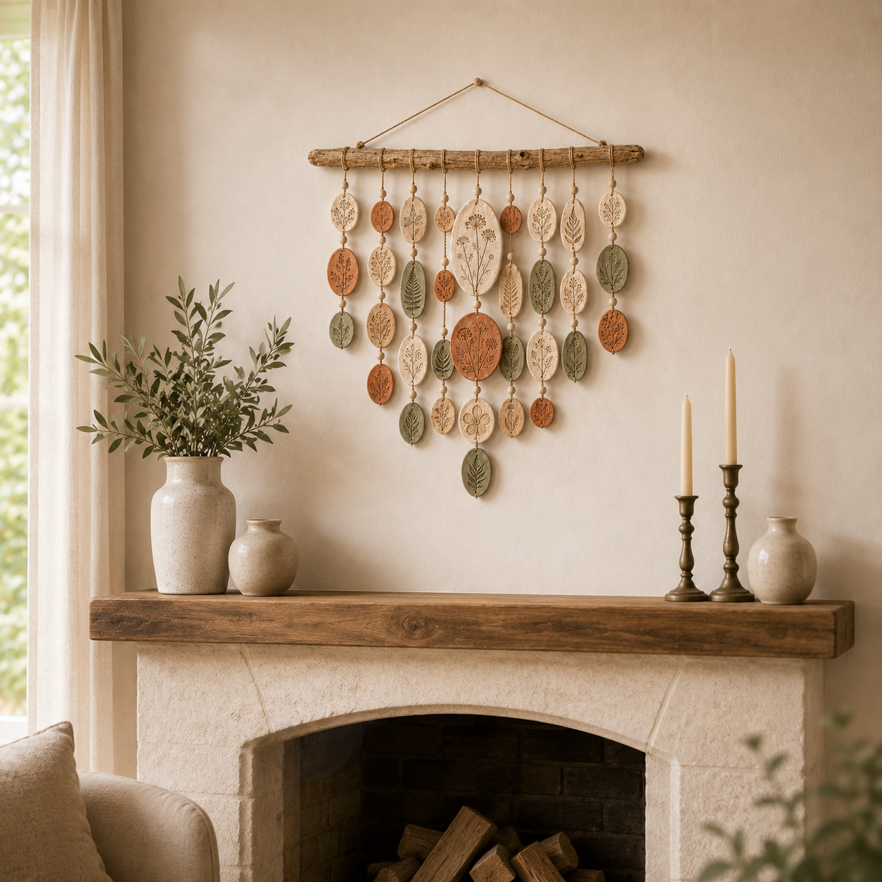 Earth & Bloom Botanical Wall Hanging
