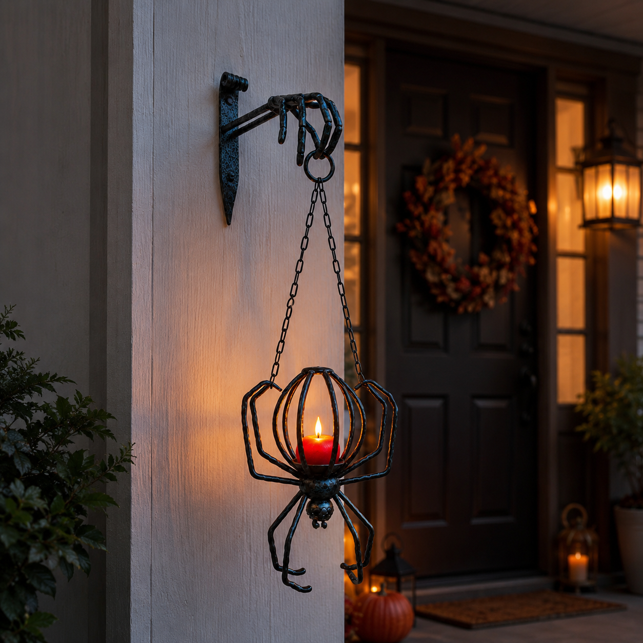 Gothic Spider Wall Sconce
