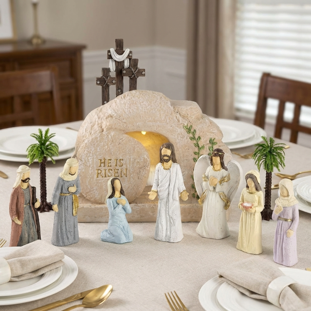 LED Resurrection Scene Set