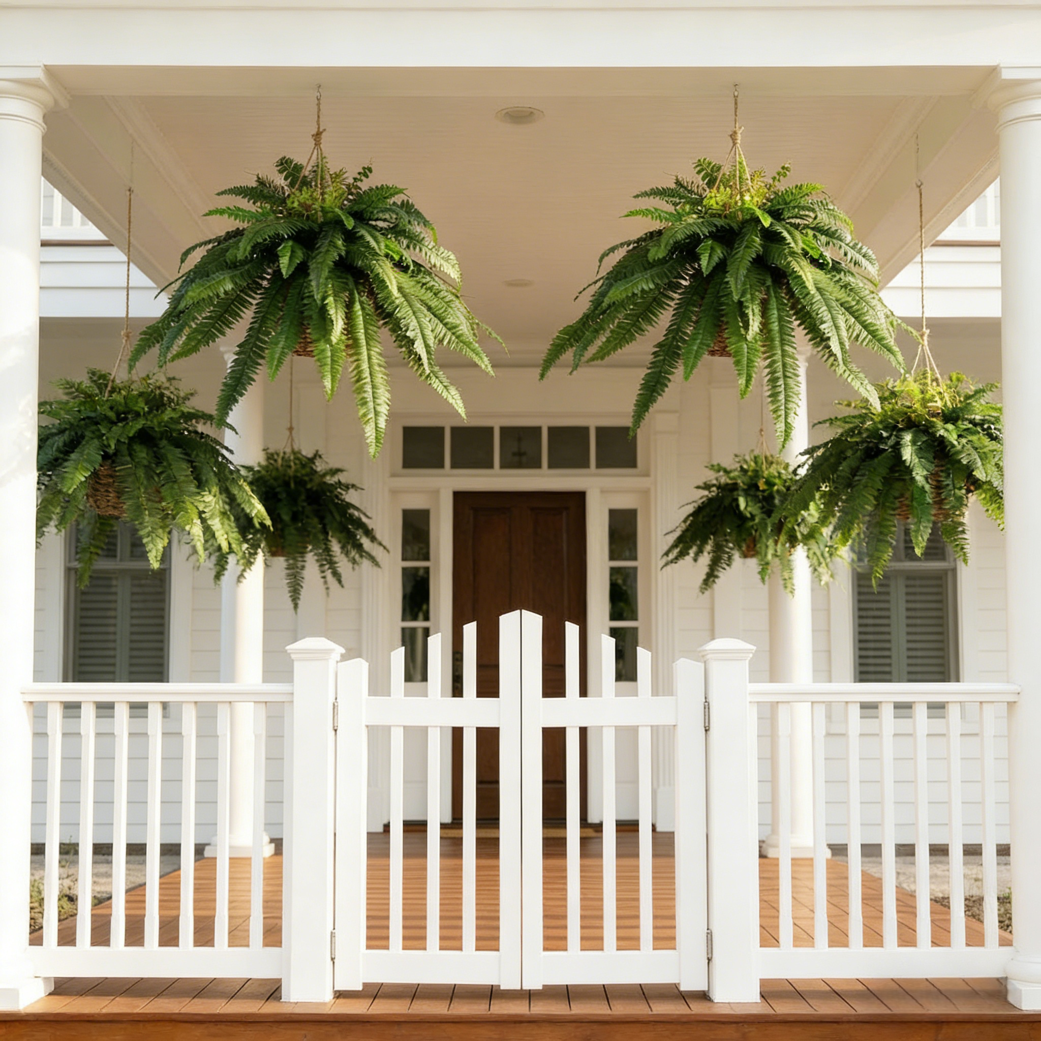 Large Silky Artificial Boston Fern Bush