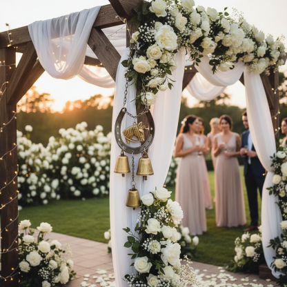 Vintage Iron Horse Hoof Wind Chime