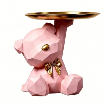 Charming Bear-Shaped Storage Tray