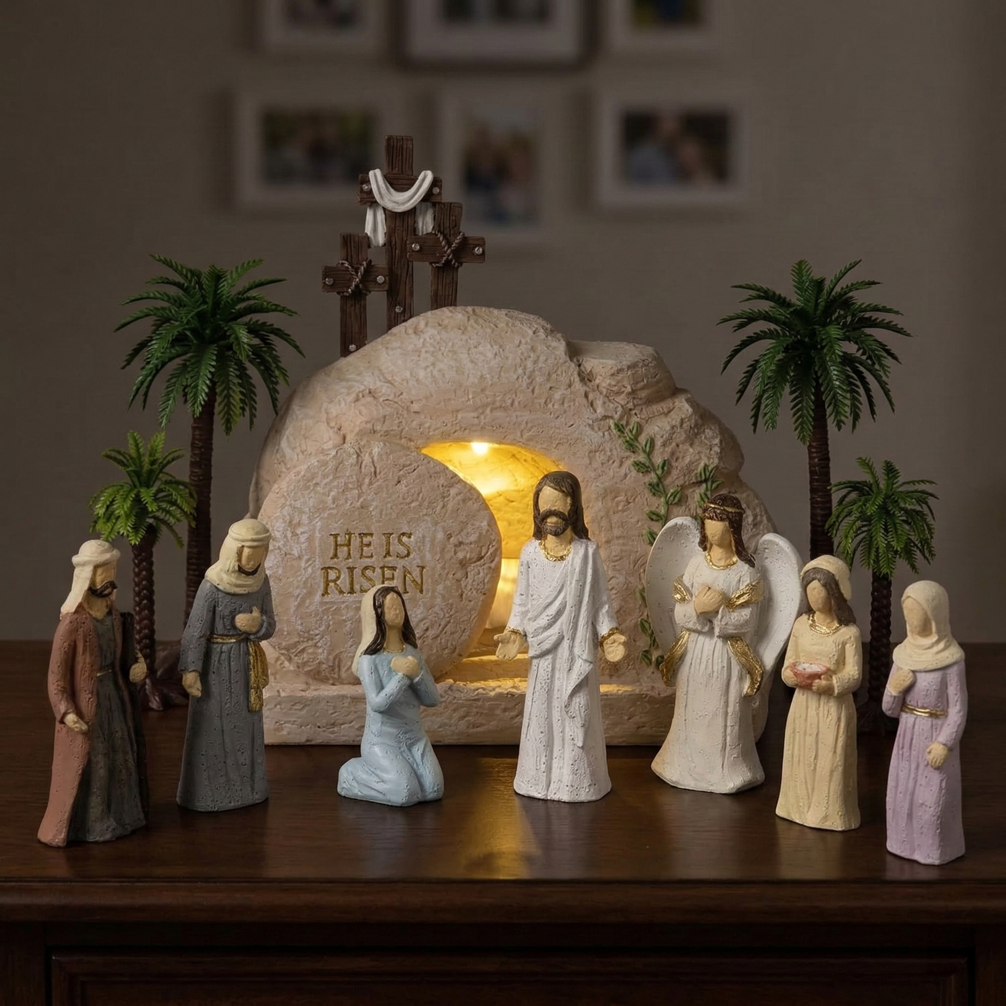 LED Resurrection Scene Set