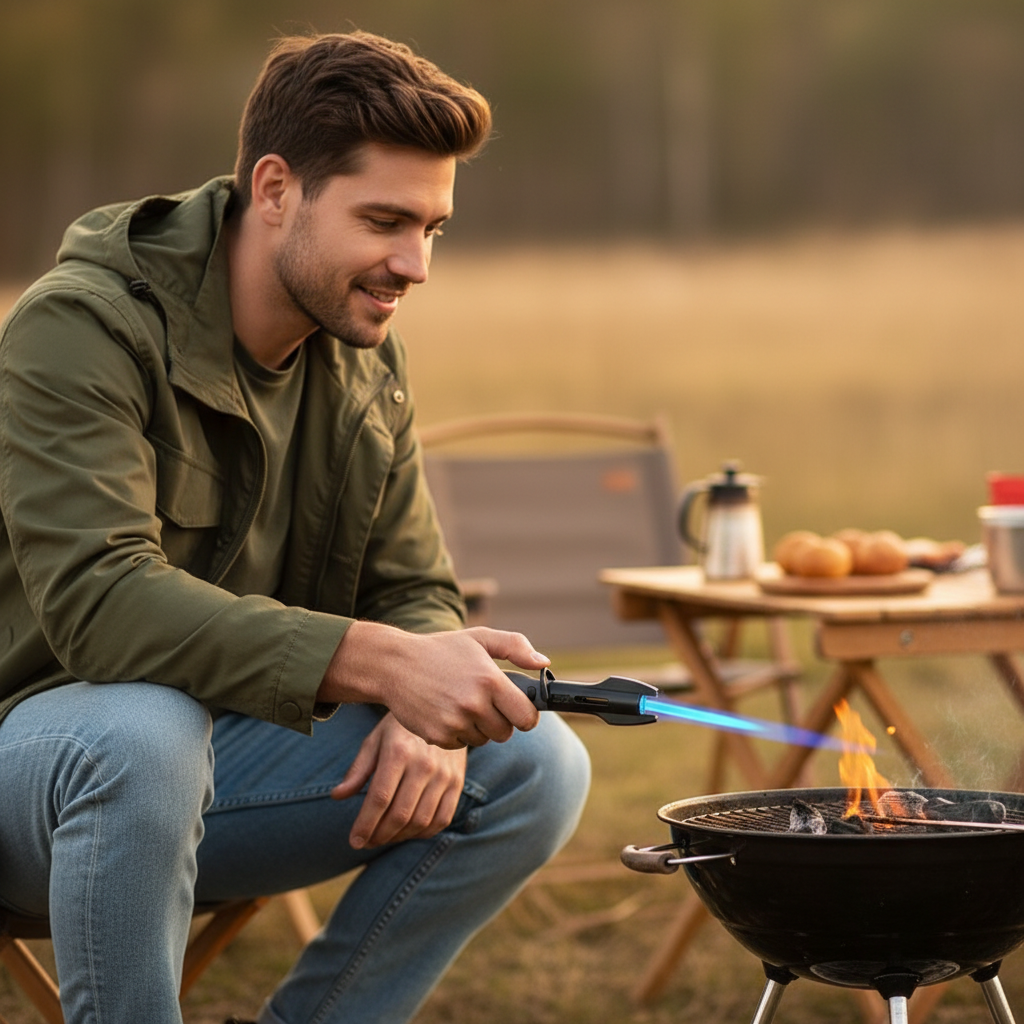 Hyper Ignite Windproof Tactical Torch Lighter