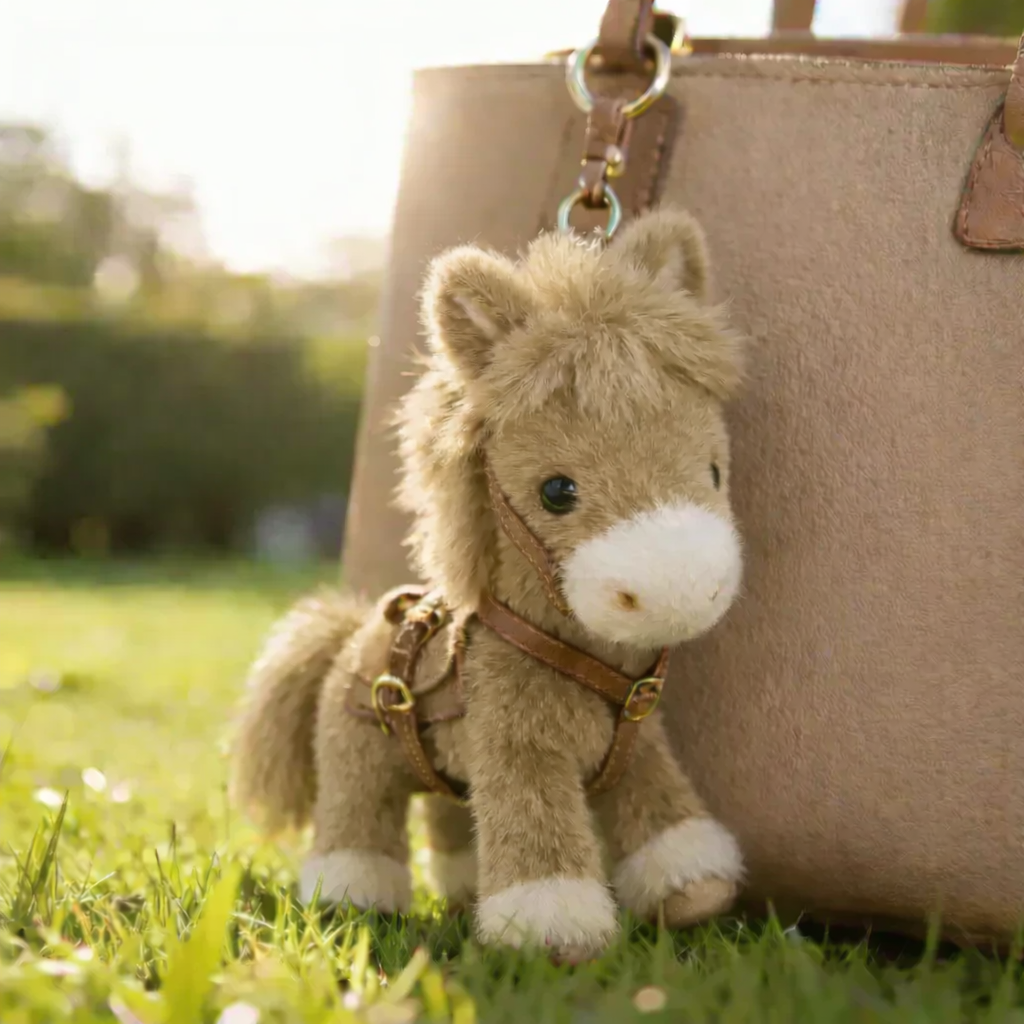 Ponytata Plush Pony Bag Charm and Keychain
