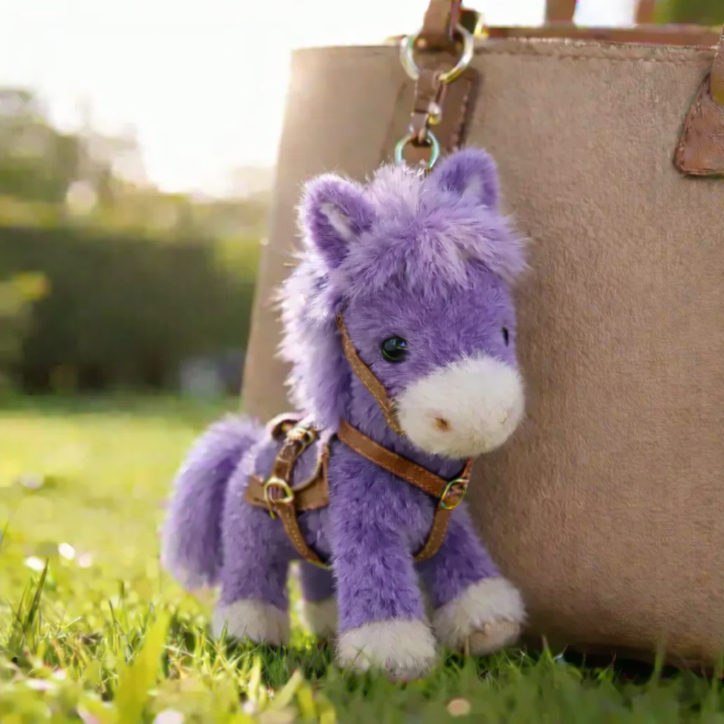 Ponytata Plush Pony Bag Charm and Keychain