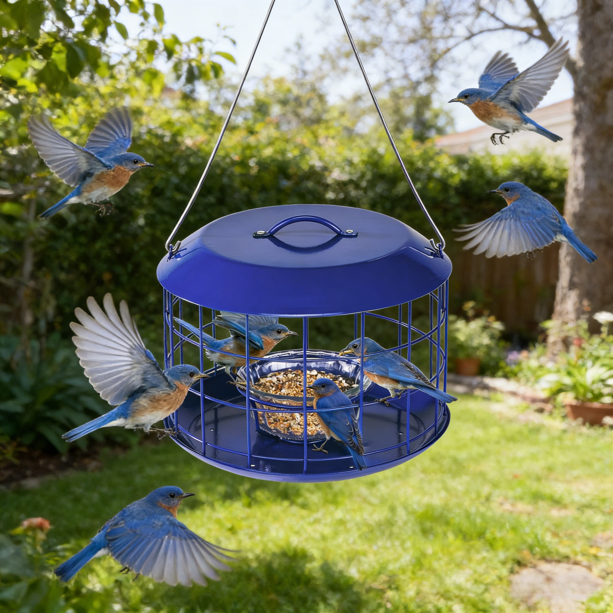 Bluebird Feeders for Outdoors Hanging
