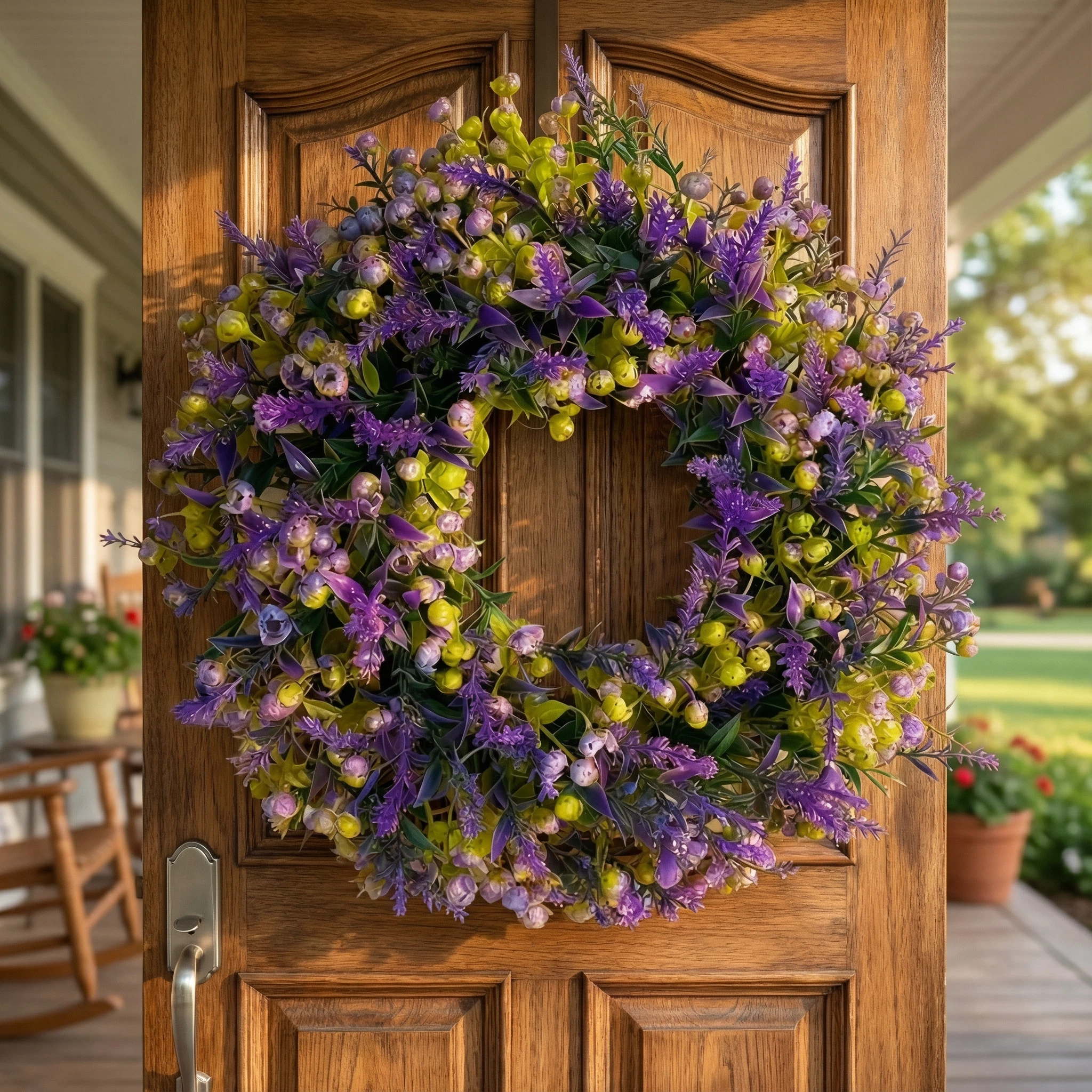 Lavender & of Bethlehem Artificial Flower Bouquet Garland