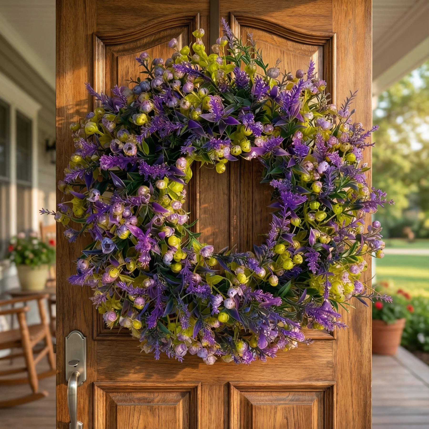 Lavender & of Bethlehem Artificial Flower Bouquet Garland