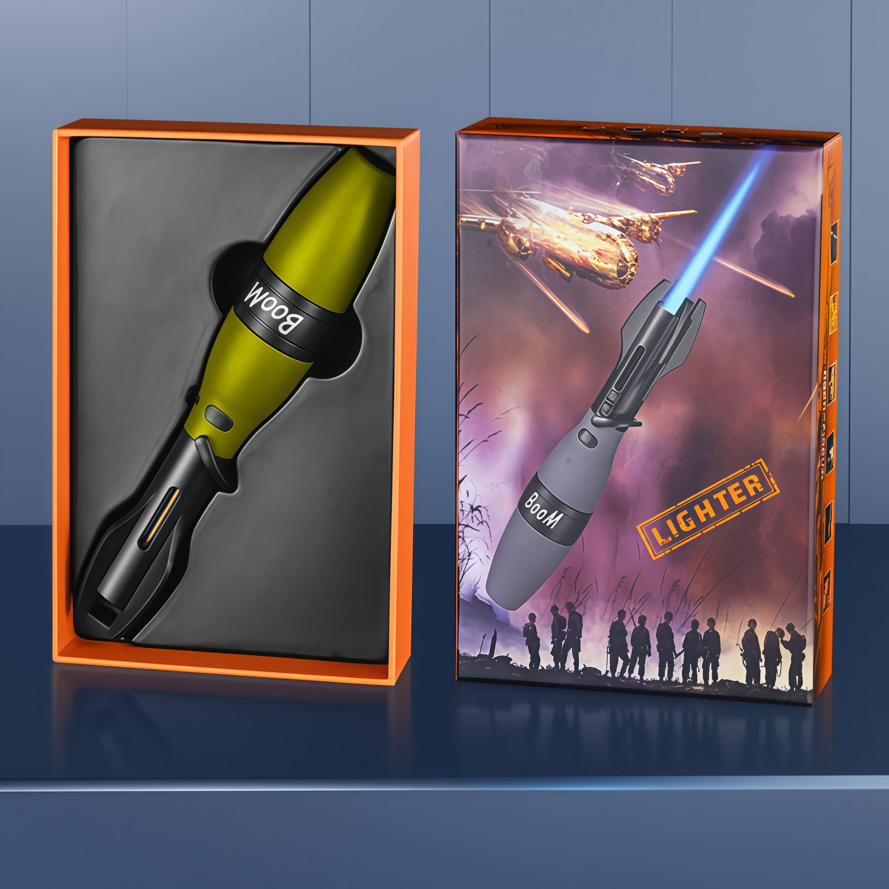 Hyper Ignite Windproof Tactical Torch Lighter