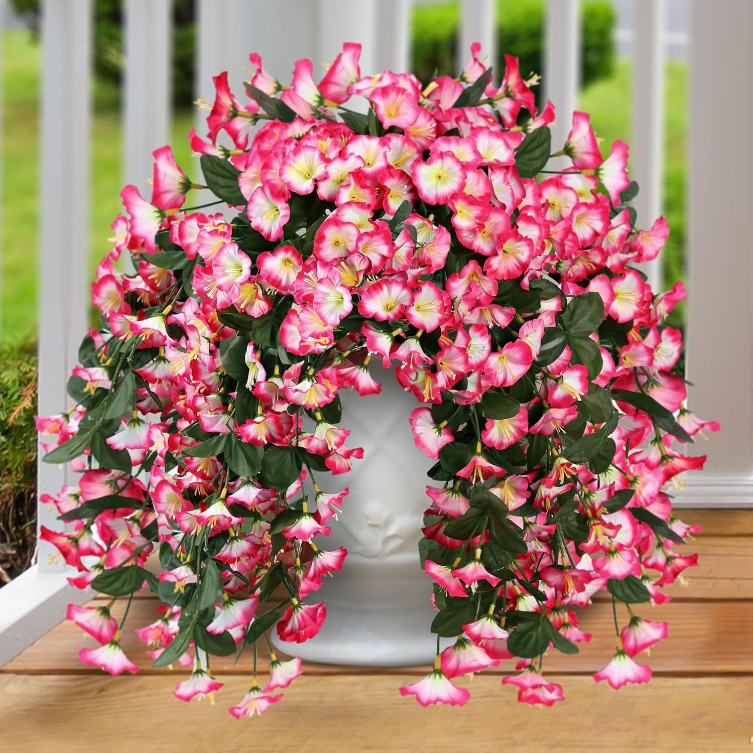 Artificial Faux Hanging Flowers Plants