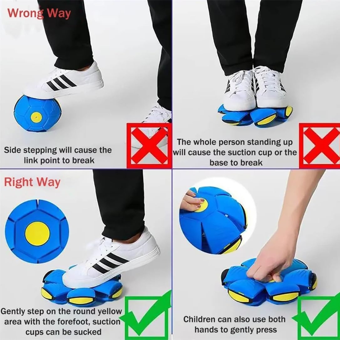 Childrens Bouncing Metaball Toy with LED Lights