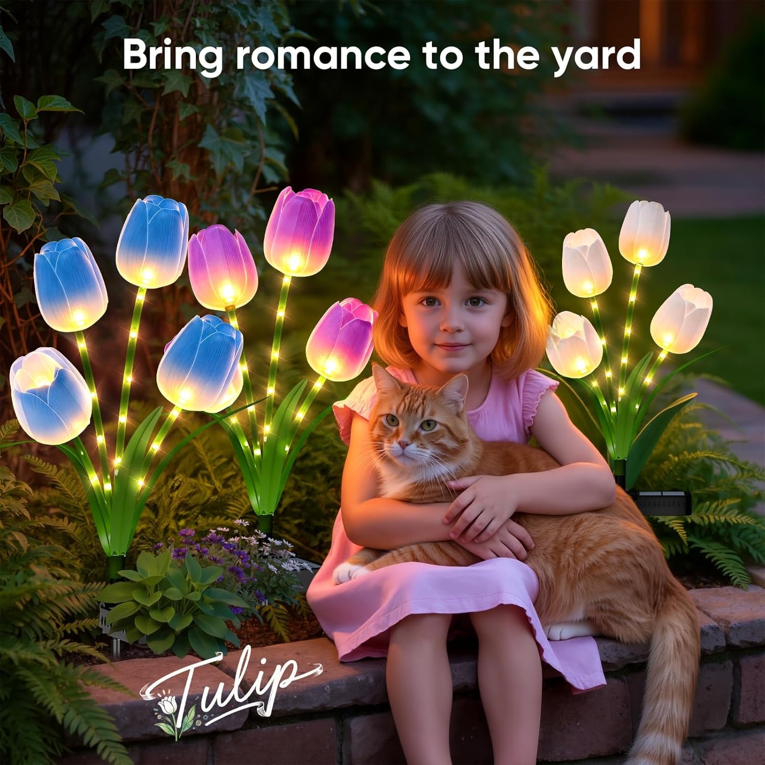 Solar Tulip Lights Waterproof