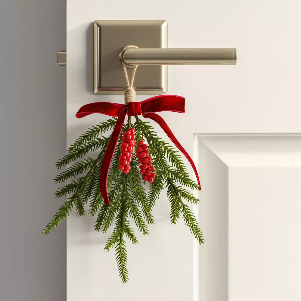 🔥CHRISTMAS ON SALE🔥Real Touch Christmas Mini Swag