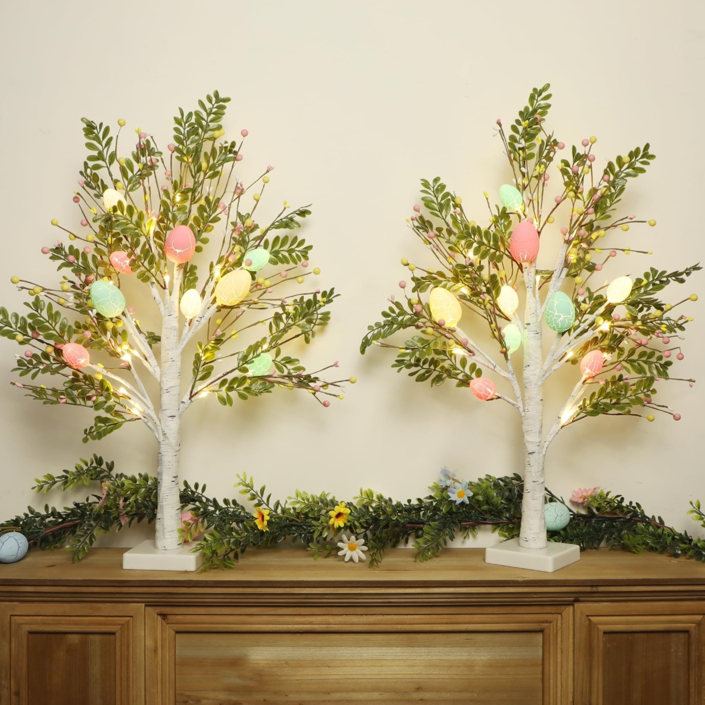 Easter Egg Light Tree with Timer