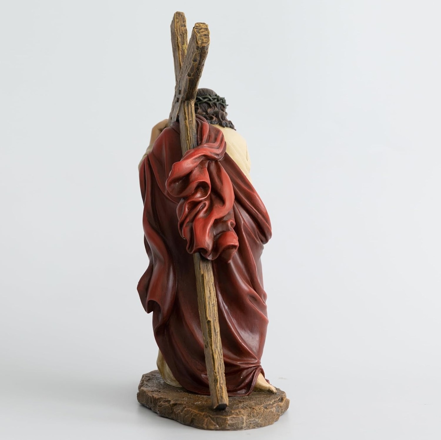 Catholic Jesus Carrying The Cross Statue