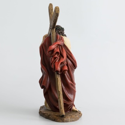 Catholic Jesus Carrying The Cross Statue